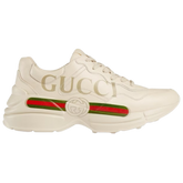 Gucci Rhyton Sneakers / Trainers Beige / Cream / Green / Red